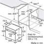 Духовой шкаф электрический Siemens HB672GBS1: Гриль есть