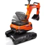 Экскаватор Falk Kubota 122 со шлемом оранжевый (122): Материал корпуса пластик