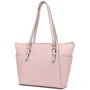 Женская сумка тоут Michael Kors розовая (193599717395): Тип ручки С двумя ручками, Длинная ручка