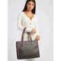 Женская сумка тоут GUESS SILVANA TOTE темно-коричневая (HWQB8665230-BGO): Страна производитель США