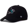 Мужская бейсболка 47 Brand Nhl San Jose Sharks черная (H-MVP22WBV-BK)