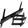 Кронштейн для ТБ Charmount TV0604T-R6 Black: Кут нахилу +12°～-12°