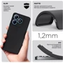 Чохол для телефона ArmorStandart Matte Slim Fit Camera cover Black для Realme C63 4G (ARM78458): Матеріал TPU (термополиуретан)