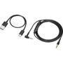 Навушники Audio-Technica ATH-S300BT Beige (ATHS300BTBG): Додатково съемный кабель