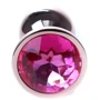 Анальная пробка с кристаллом BOSS of TOYS Boss Series - Jewellery Red Gold PLUG Pink S, BS6400107