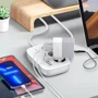 Сетевой фильтр LDNIO SEW3452 Wi-Fi (3x220V+3USB+Type-C/30W/2m) White: Количество розеток, шт 3