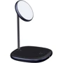 Зарядний пристрій Baseus Wireless Charger Stand MagSafe Swan Bracket 20W Black (WXSW-D01) для iPhone 16 I 15 I 14 I 13 I 12 series: Кабель в комплекті USB-C