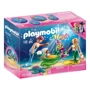 Конструктор Playmobil Семья с коляской-ракушкой 70100