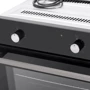 Духова шафа електрична Eleyus EVA 6003 BL: Клас енергоспоживання A