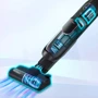 Пылесос Bosch BBH87POW1: Вес 3 кг