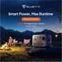 Зарядная станция Bluetti AC50P 504Wh 700W: Количество USB 3