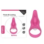 Ерекційне віброкільце LoveToy Power Clit Cockring, Pink