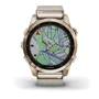 Смарт-часы Garmin Fenix 7S Sapphire Solar Cream Gold Titanium with Cream Heathered Nylon Band (010-02539-39): Тип гаджета Взрослые смарт часы