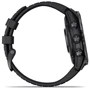 Смарт-часы Garmin Epix Pro (Gen 2) 47mm Sapphire Carbon Grey DLC Titanium with Black Band (010-02803-11): Материал корпуса Армированный волокном полимер с титановой задней крышкой