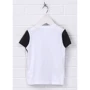 Футболка H&M 7Z5157486 74 см черно-белая: Пол Мальчик