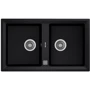 Кухонная мойка Teka STONE 90 B-TG 2B 115260010 черный металлик