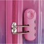 Чемодан Semi Line 20" (S) Rose/Blue Gradient темно-розовый градиент (T5650-1): Застежка Молния