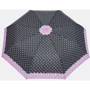 Зонт женский полуавтомат Monsen черный (C13261purple-black)