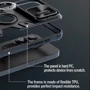 Чехол для iPhone Nillkin CamShield Armor Black for iPhone 15 Pro Max: Тип чехла накладка на заднюю часть