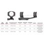 Моноблок Warne Skeleton Mount Gen2 30 мм Weaver Offset grey (2370.03.10)