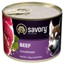Влажный корм Savory Dog Gourmand для собак с говядиной 200 г