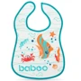 Слюнявчик Baboo Sea Life 3+ месяцев белый (11-010)