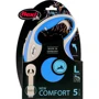 Поводок-рулетка Flexi New Comfort L до 60 кг 5 м синий (4000498043714): Тип шнура Лента