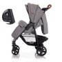 Универсальная коляска 2 в 1 Lorelli DAISY SET с автокреслом (dark grey lighthouse): Возможность установки люльки нет