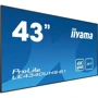 Монитор iiyama LE4340UHS-B1: Покрытие экрана матовое