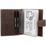 Чоловіча візитниця DNK Leather коричнева (DNKTW-04-MH-brown) фото 6
