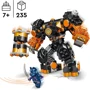 Конструктор LEGO NINJAGO Coles Erd-Element-Roboter Земной робот Коула (71806): Количество деталей, шт. 235
