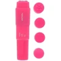 Вибромассажер с насадками Toy Joy Funky Massager (розовый)