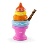 Набор продуктов Viga Toys Деревянная пирамидка-мороженое Розовый (51321)