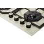 Варильна поверхня газова Ventolux HSF640-R3G BT (IVORY): Кількість конфорок 4