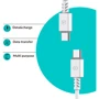 Кабель Piko Cable USB-C to USB-C 1.2m White (CB-TT11): Тип USB-C - USB-C