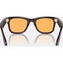 Смарт-окуляри Ray-Ban Meta Wayfarer Shiny Rebel Black Frame Amber Lenses size M (RW4006 675385 50-22) фото 9