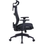 Офісне крісло OfficePro Balance OC620-B-B-B: Матеріал корпусу пластик, метал