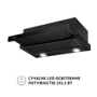 Вытяжка Perfelli TL 6622 Full BL 1000 LED: Рекомендуемая площадь помещения (при высоте 2,7 м), м² 28.5+