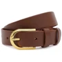 Женский ремень Borsa Leather коричневый (100v1genw51light-brown)