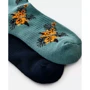 Носки Rip Curl Art Crew Sock (ART CREW SOCK 2-PK) 2 пары черные, синие фото 2