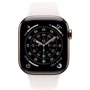 Apple Watch Series 11 GPS + Cellular 46mm Gold Titanium Case with Light Blush Sport Band - M/L (MFD64)