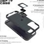Чехол для iPhone ArmorStandart DEF17 Case Black for iPhone 13 Pro Max (ARM61342): Материалы поликарбонат и полиуретан
