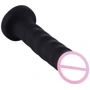 Силиконовый фаллоимитатор для секс-машин Hismith 7.1″ Anal Dildo Black