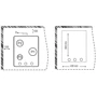 Варочная поверхность Borgio 4111-15 FFD Black Glass: Количество конфорок 3