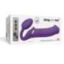 Безремневой страпон с вибрацией Strap-On-Me Vibrating Violet XL