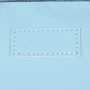 Женская сумка саквояж Laskara голубая (LK-10246-sky-blue): Фактура Зернистая, Матовая