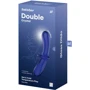 Стеклянный дилдо Satisfyer Double Crystal (light blue)