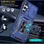 Чохол для телефона Mobile Case Camshield Army Ring Navy для Samsung S926 Galaxy S24 Plus / S936 Galaxy S25 Plus: Сумісність Samsung S926 Galaxy S24 Plus / S936 Galaxy S25 Plus