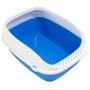 Туалет для котів MPS Beta Plus Mini Blue 43x31x16 см блакитний: Вид Открытый
