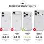 Чехол для iPhone Urban Armor Gear UAG Scout Clear MagSafe Ice/White (114558114341) for iPhone 17 Pro